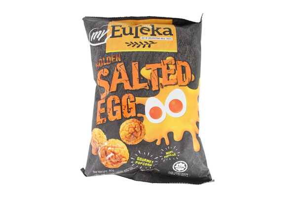 My Eureka Gourmet Popcorn Golden Salted Egg 80g
