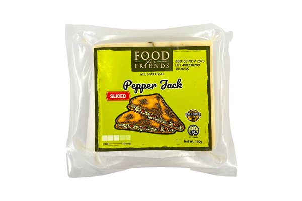Food For Friends Sliced Cheese Pepper Jack 160g