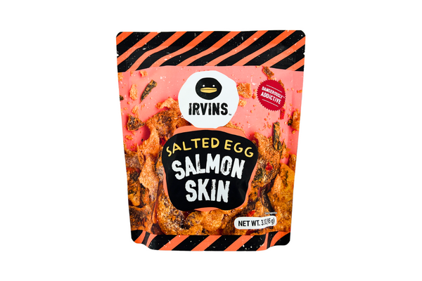 Irvins Salmon Skin Salted Egg 95g