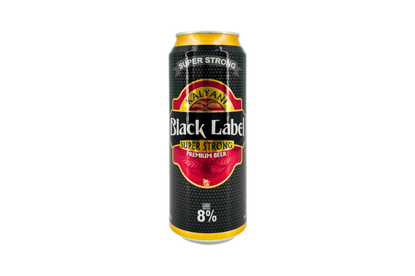 Kalyani Black Label Premium Beer (Can) alc. 8.0% 490ml