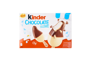 Kinder Chocolate Ice Cream Sticks 4 X 55ml