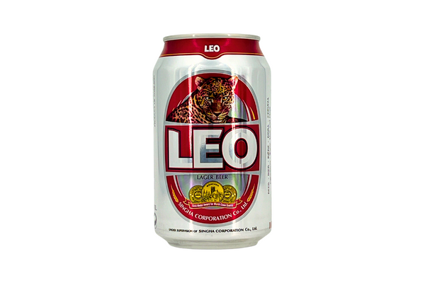 Leo Lager Beer (Can) alc. 5.0% 320ml