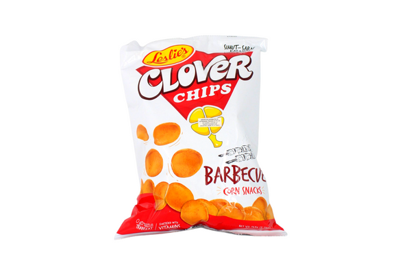 Leslie's Clover Chips Barbecue 145g