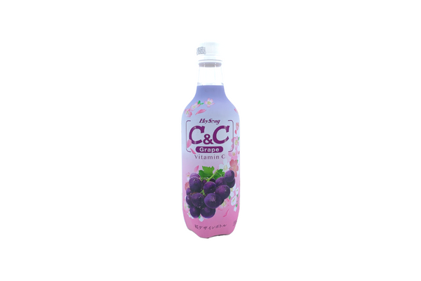 C&C Sparkling Water Grape 500ml