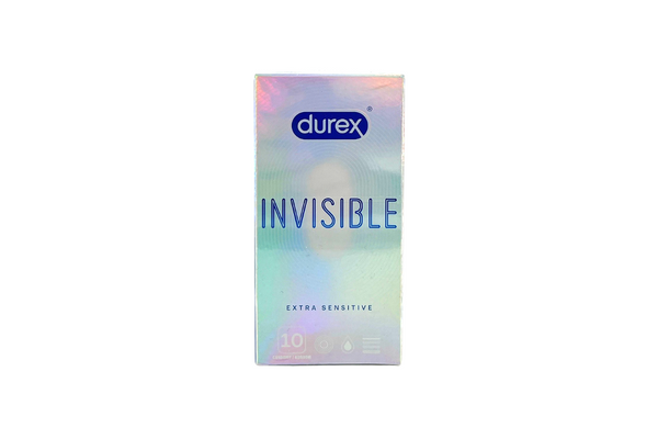 Durex Condoms Invisible 10 pieces
