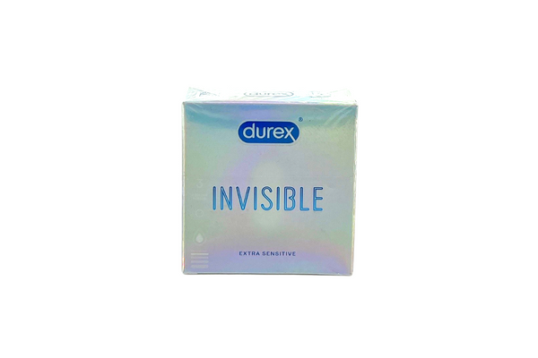 Durex Condoms Invisible 3 pieces