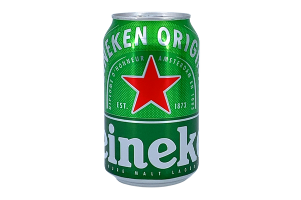 Heineken Lager (Can) alc. 5.0% 320ml