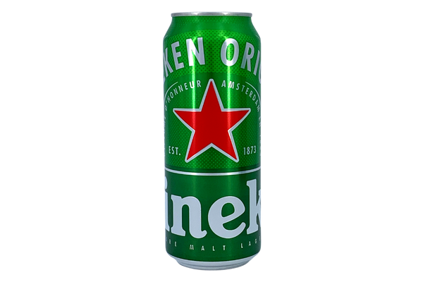 Heineken Lager (Can) alc. 5.0% 490ml