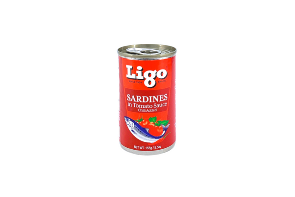 Ligo Sardines Tomato Sauce Chilli 155g