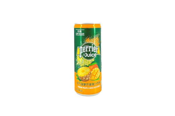 Perrier & Juice Sparkling Pineapple & Mango 250ml