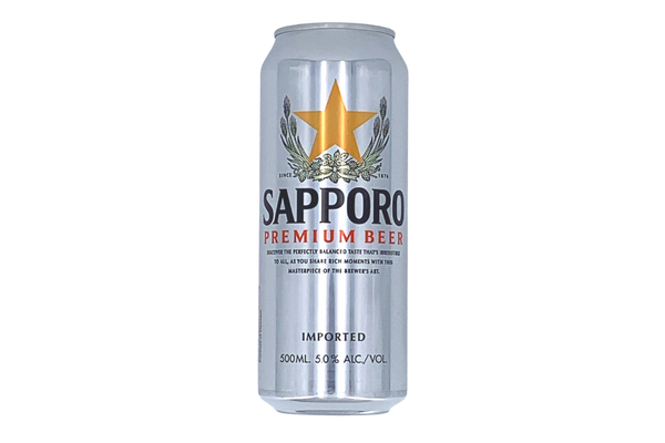 Sapporo Premium Beer (Can) alc. 5.0% 500ml
