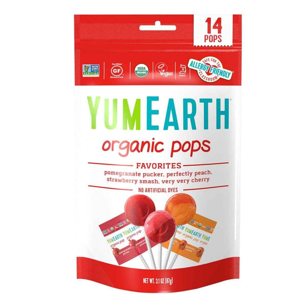 YumEarth Organic Lollipops Assorted 87g