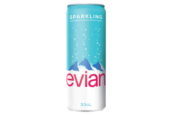 Evian Sparkling Water 330ml