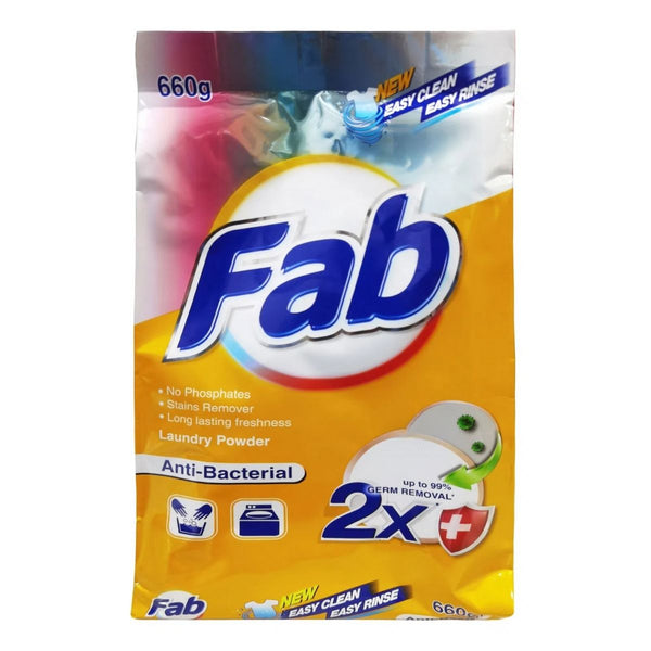 Fab Laundry Powder Anti-Bacterial 660g