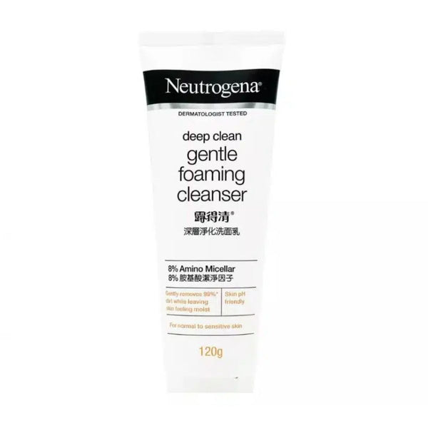 Neutrogena Deep Clean Foam Cleanser Gentle 120g