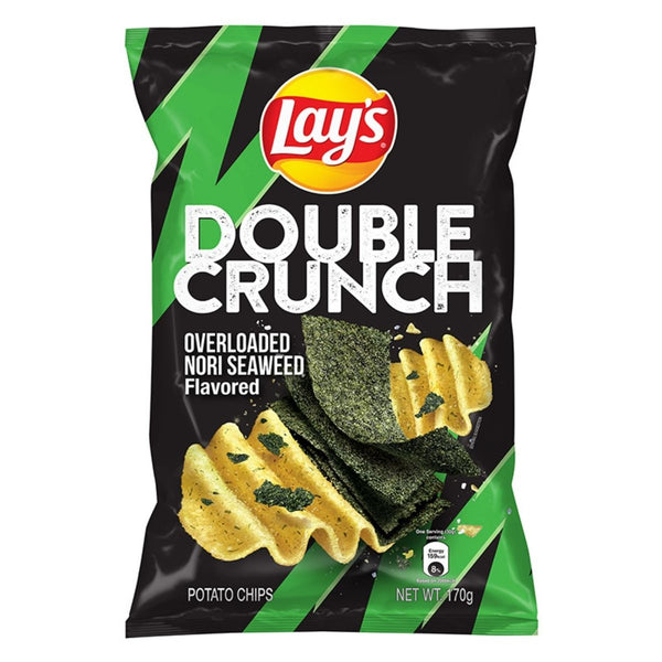 Lay's Double Crunch Overloaded Nori Seaweed 170g