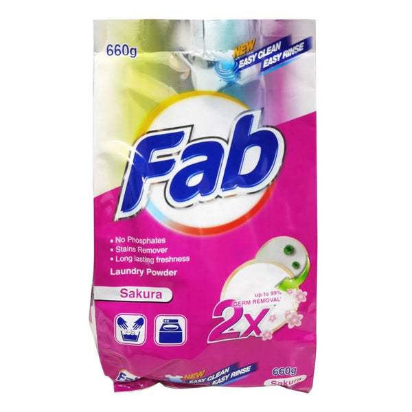 Fab Laundry Powder Sakura 660g