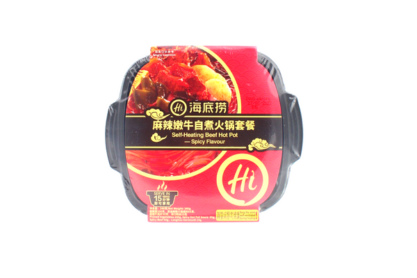 Hai Di Lao Self-Heating Beef Pot Spicy 350g