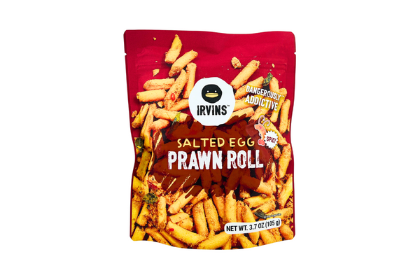 Irvins Prawn Roll Salted Egg Spicy 105g