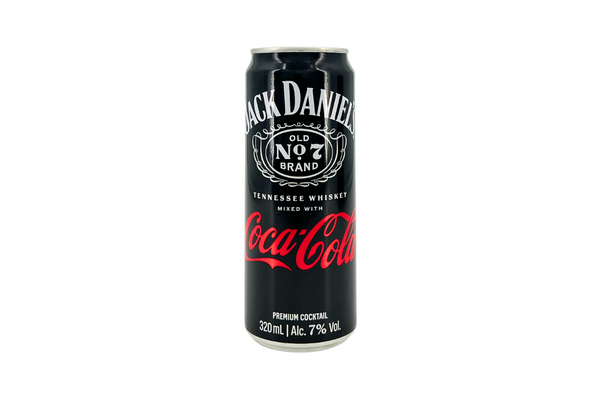 Jack Daniel's With Coca Cola Cocktail (Can) alc. 7.0% 320ml
