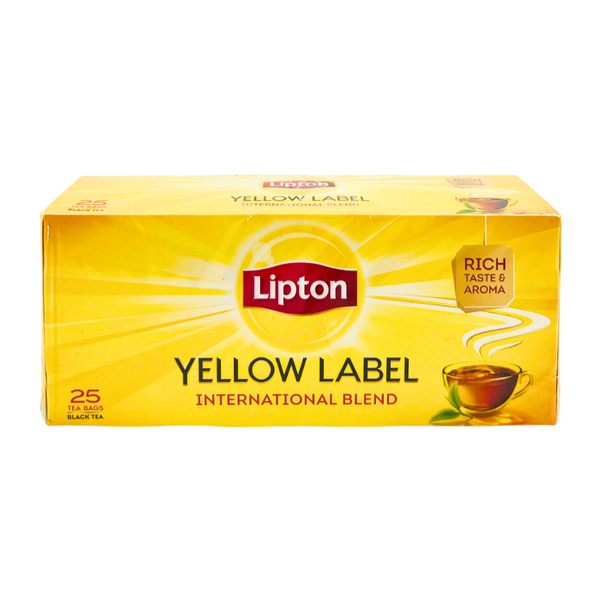 Lipton Tea Bags Yellow Label International Blend 25 pieces