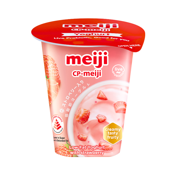 Meiji Low Fat Yogurt Strawberry 135g