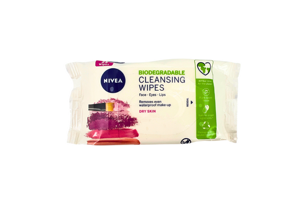 Nivea Cleansing Wipes Biodegradable 25 pieces