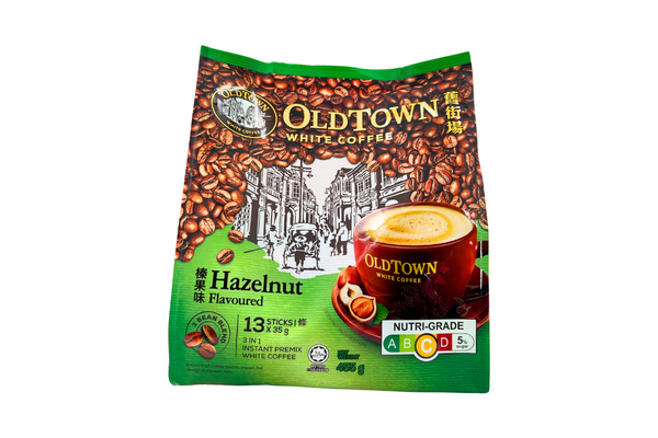 Old Town White Coffee 3-in-1 Hazelnut 13 X 35g