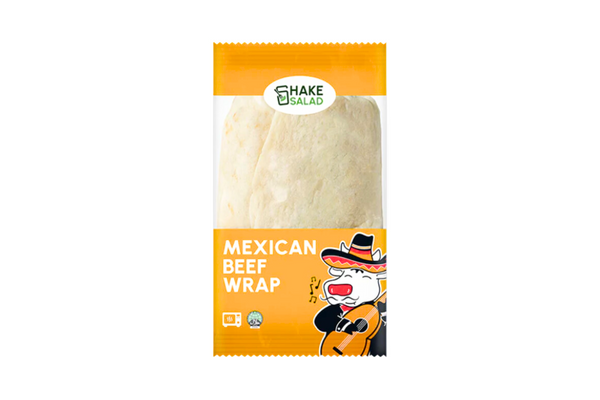 Shake Salad Wrap Mexican Beef 270g