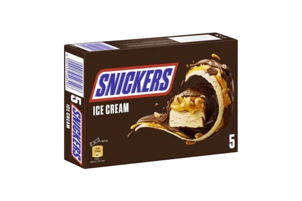Snickers Ice Cream Bars Original 5 X 50.3ml