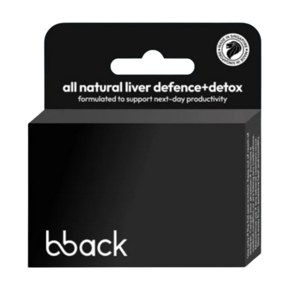 Bback Hangover Relief & Alcohol Detox Minipack 4 pieces