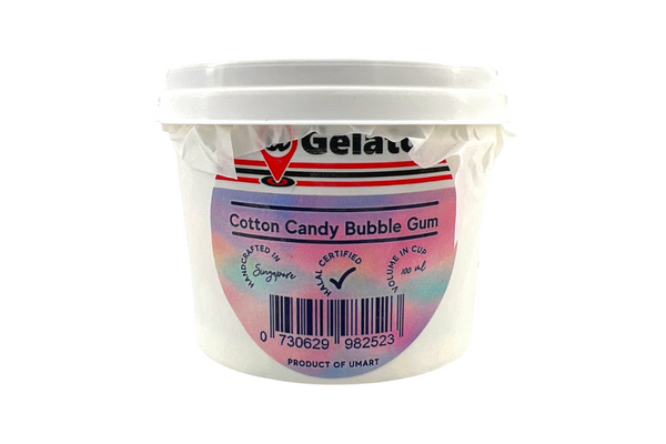 uGelato Cotton Candy Bubble Gum 100ml
