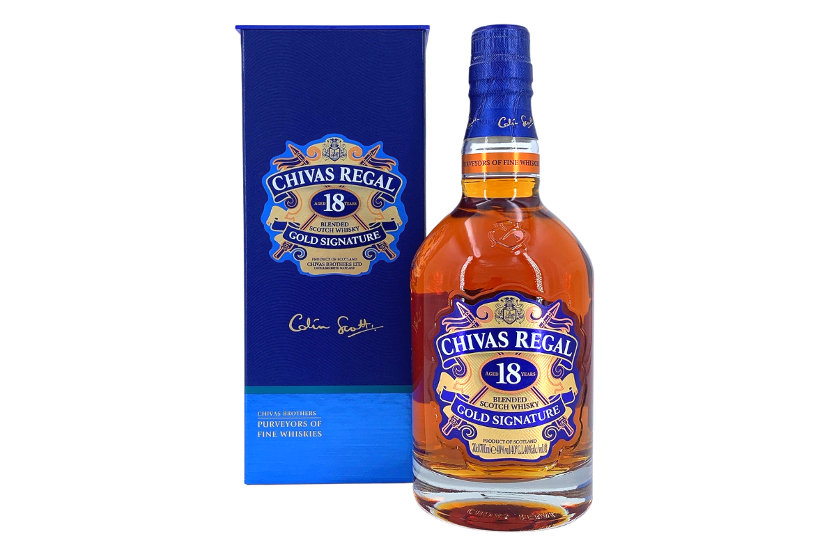 CHIVAS REGAL 18年 ブルーシグネチャー 700ml Whisky Chivas Regal 18YO 700ml in a carton