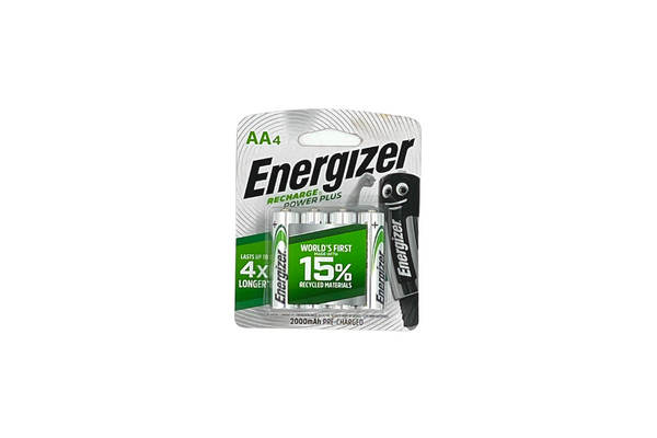 Energizer Recharge Power Plus AA 4-Pack