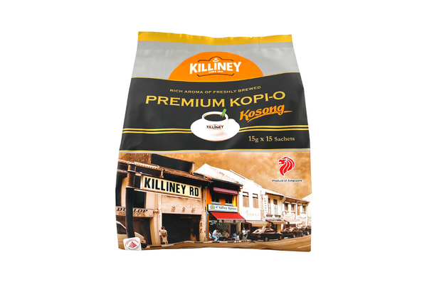 Killiney Premium Kopi-O Kosong 15 X 15g