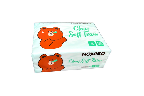 Nomieo Soft Tissues 3 Ply 100 pieces