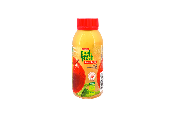 Peel Fresh Less Sugar Apple Aloe Vera 250ml